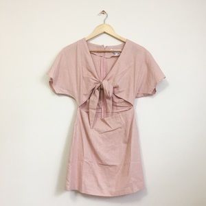 Open Midriff Mini Dress